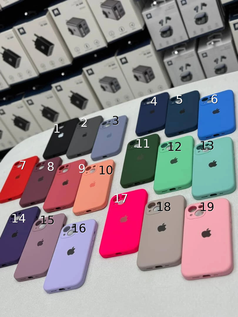 کاور سیلیکونی پاک کنی اورجینال مناسب برای گوشی موبایل اپل iPhone 14